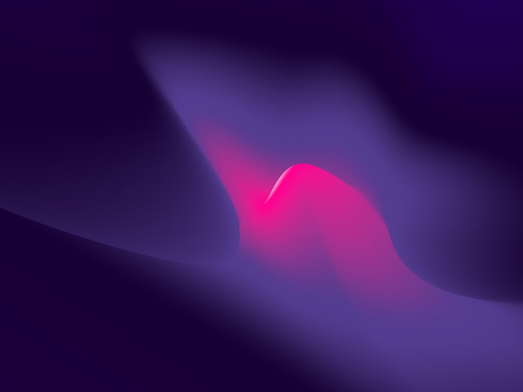 Abstract purple and pink gradient background.